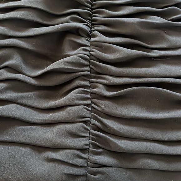 Zara Draped Ruched Bodycon Mini Dress - Picture 6 of 6